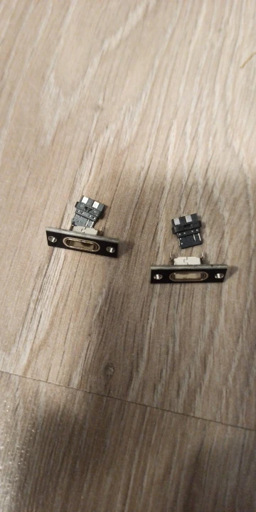 5/10Pcs Type C USB 3.1 Female Socket Connector With Fixing Plate 2Pin 4Pin 6Pin Type-C USB Jack Charging Port for DIY PCB -