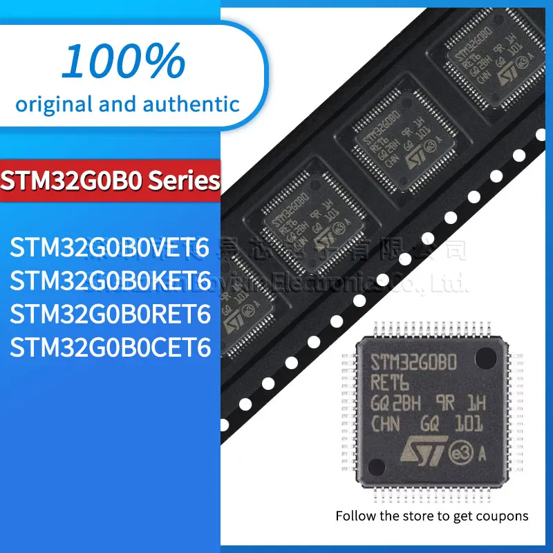 STM32G0B0VET6 STM32G0B0RET6 STM32G0B0CET6 STM32G0B0KET6 Black PC casing